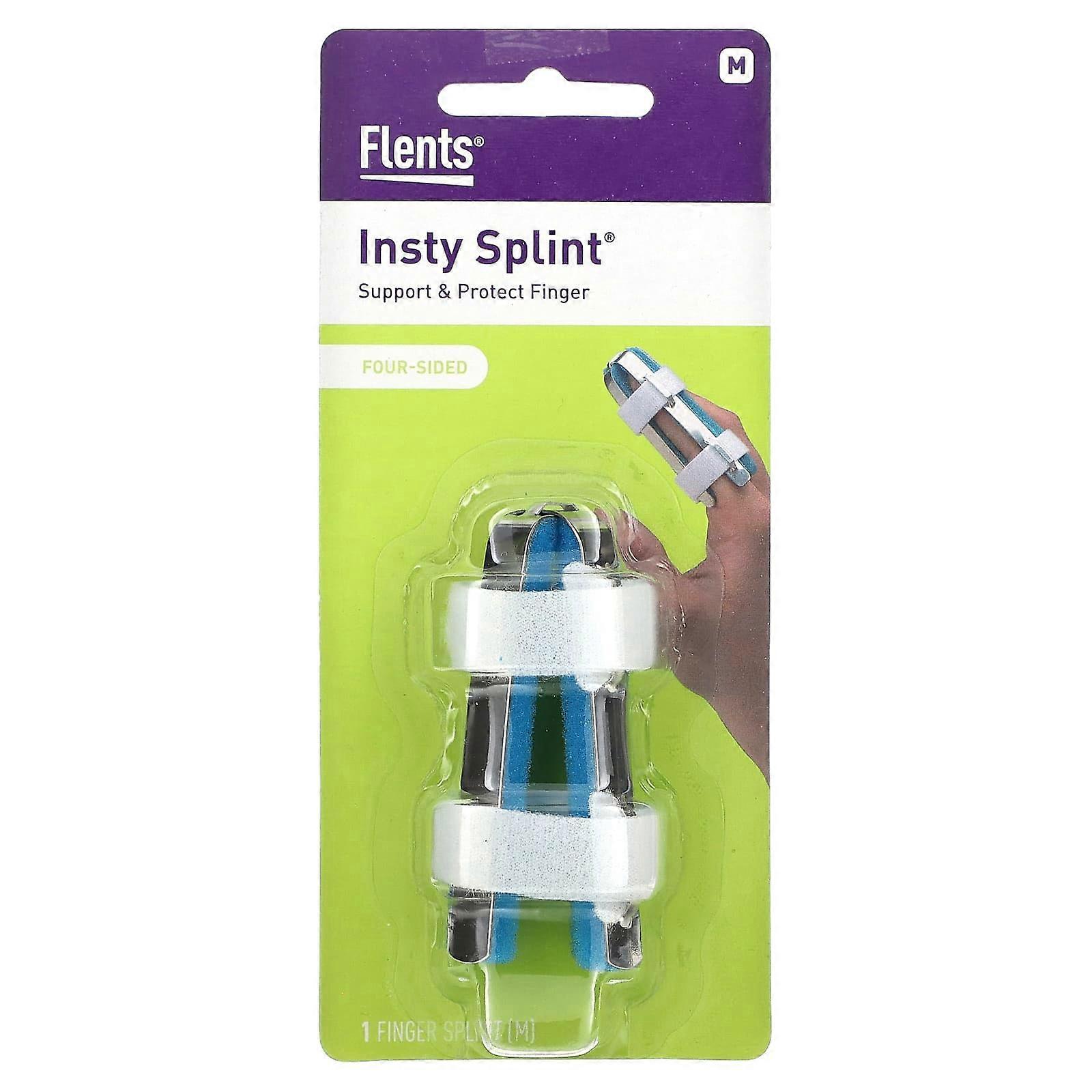 Flents, Insty Splint, Four-Sided, M, 1 Count, 3-Pack