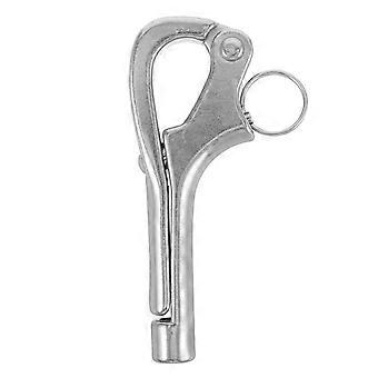 Stainless Steel Quick Release Hook - Marine Grade Heavy Duty Self-Locking Snap Shackle For Sailboat Rigging - Suitable For Mooring, Anchor, And Yacht 