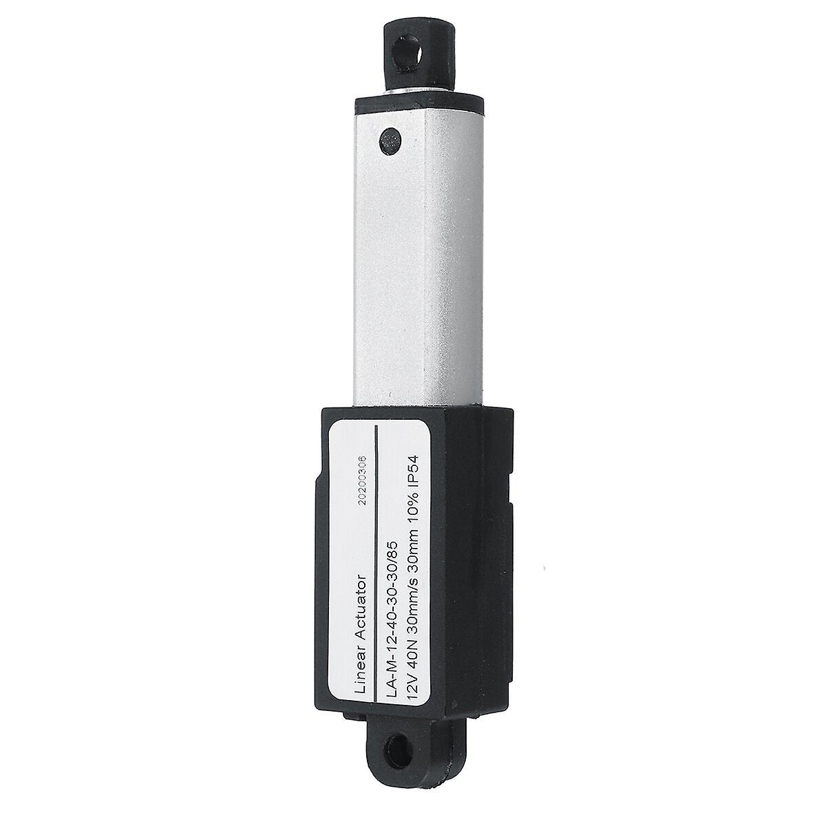 30Mm Dc 12v Electric Motor Micro Linear Actuator Aluminum Alloy Linear Actuator