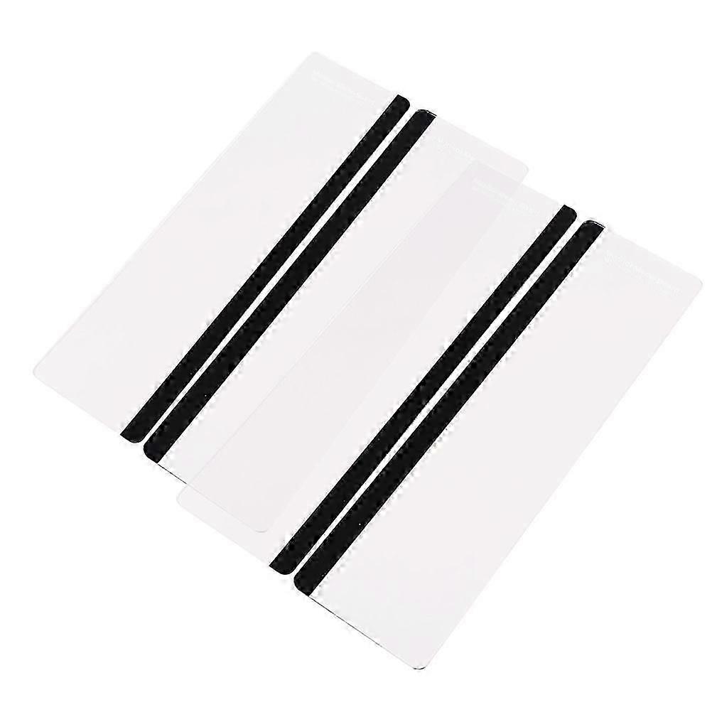 Monitor Memo Board for Computer with 4Pcs Clear Acrylic Note Holders