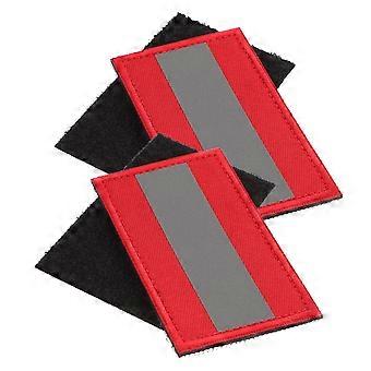 2pcs Reflective Patch and Safety Armband for Clothing and Gear, SelfAdhesive  Visibility Outdoor Use