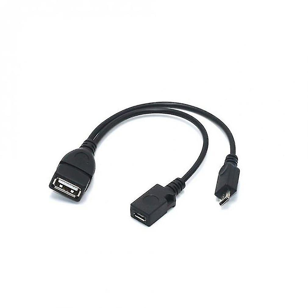 1 w 2 Otg Micro USB Host Power Y Splitter Adapter USB do Mirco 5 Pin