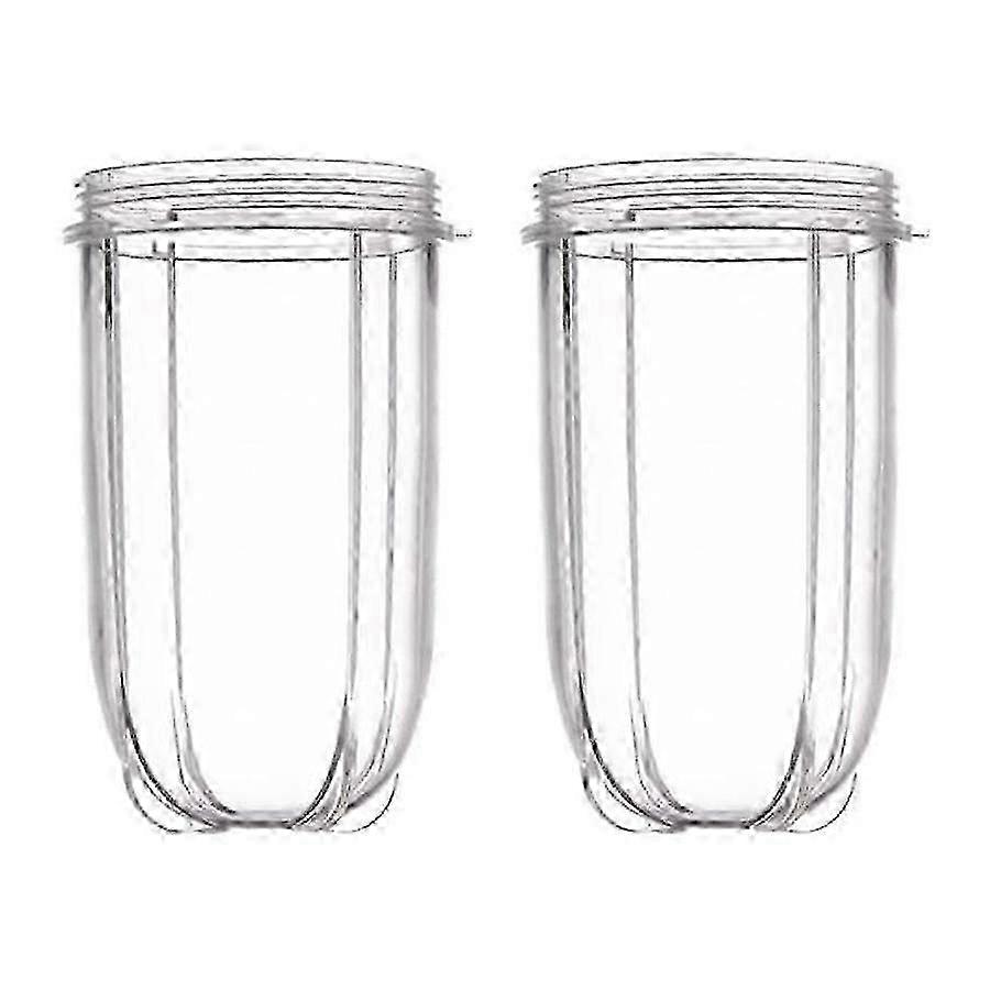 2 Pack Tall Jar Cup Replacement Compatible with Magic Blender
