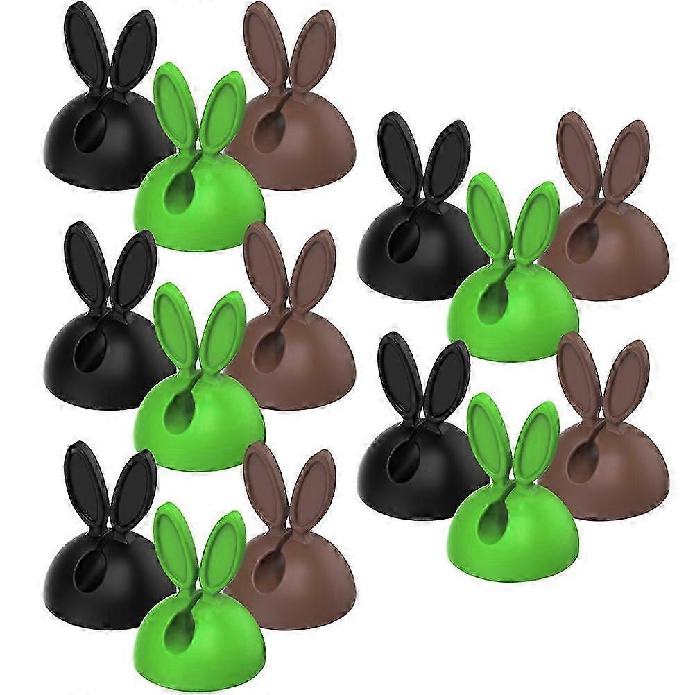 Cable Clips Plastic Cable Holder compatible with Fixing Use 30Pcs Rabbit Design