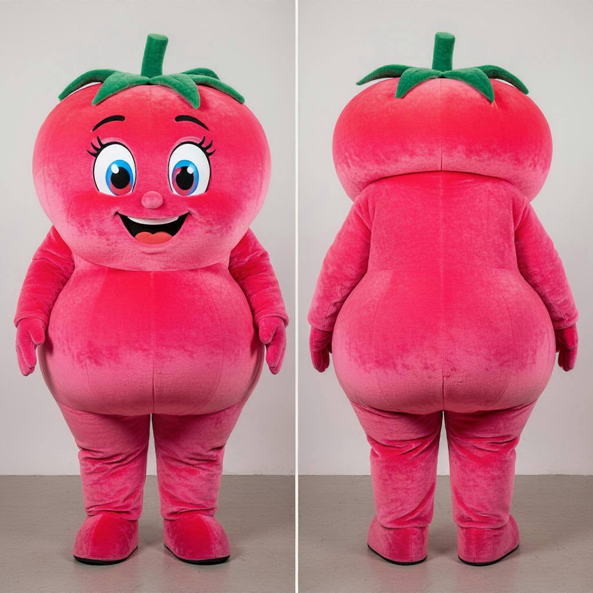 MASTICOT Rosy Plump Tomato Mascot