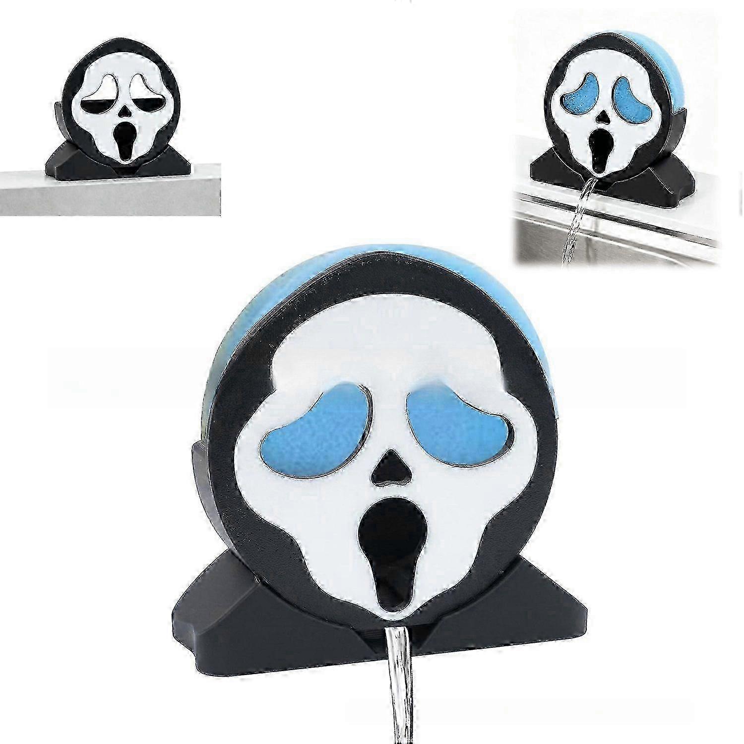 Cute Ghost Drainable Sponge Holder