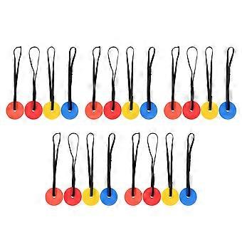 Assorted Color Soccer Practice Target for Training 20Pcs Flat Cone Set