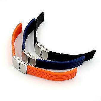 Silicone Watch Band Universal Replacement for Watch Use Orange