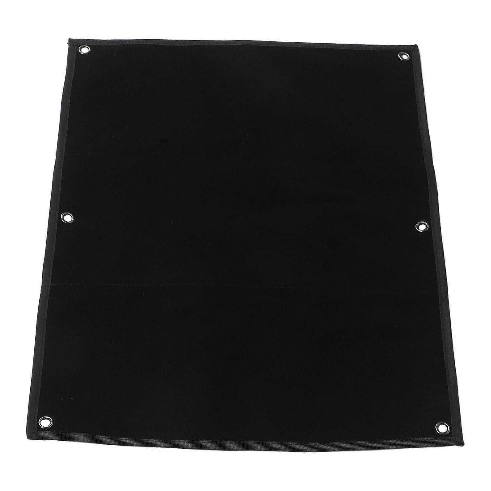 Black Patch Display Board for Hanging Hook and Loop Badges 3Pcs Organizer