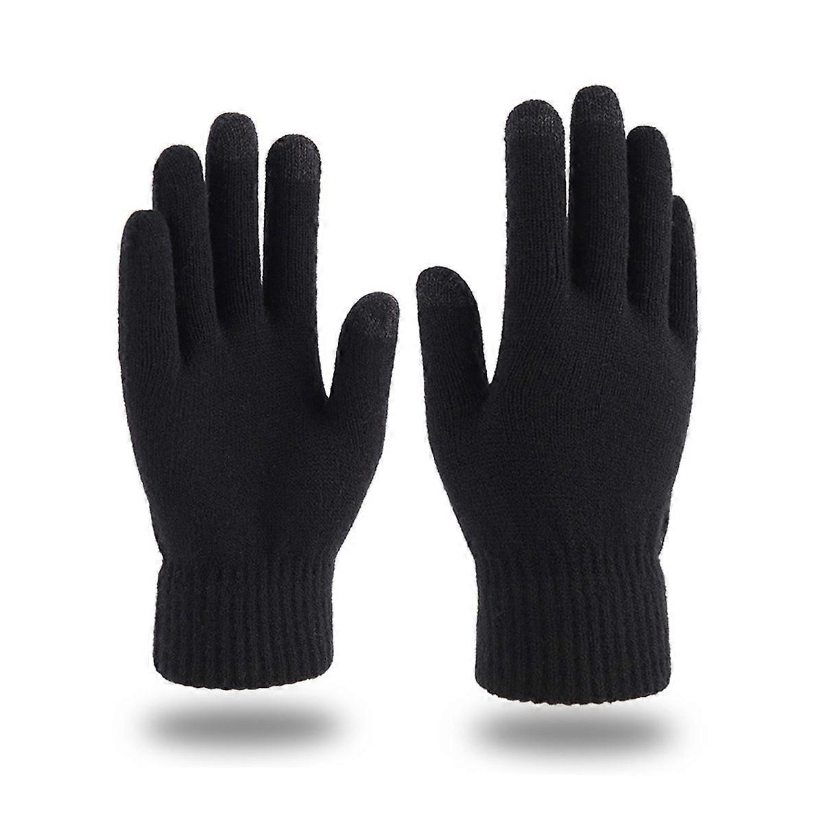 Soft Knit Touch-Sensitive Winter Gloves