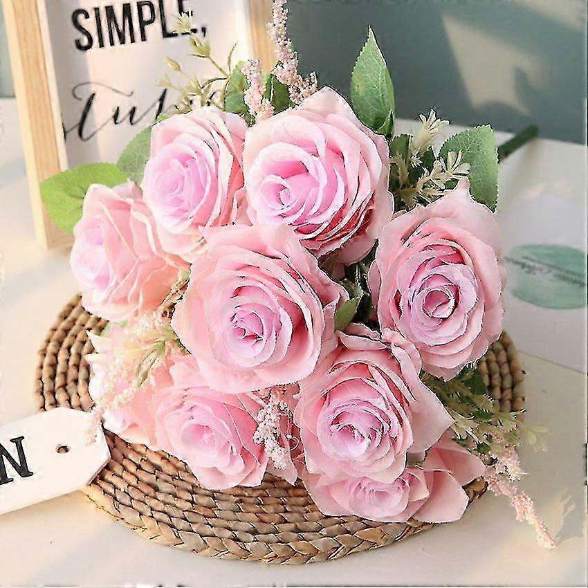 18-Head DIY Wedding Artificial Roses