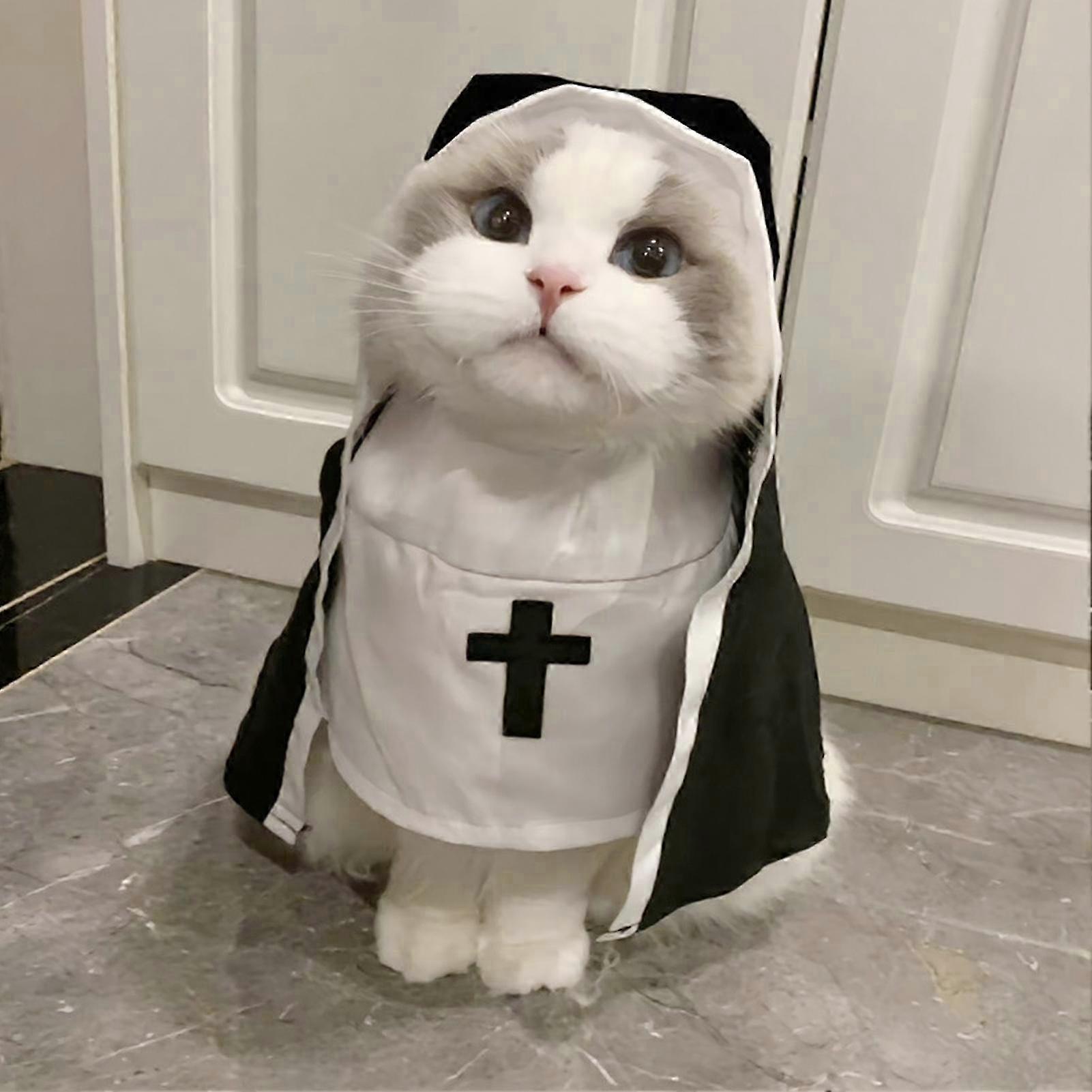 Breathable Nun Costume Pullover