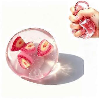 Kookosöljy Squishy, ​​kookosöljystressipallo 6cm Superpehmeä, Muotoiltava Ei Reboundi Puristelulelu, Hauska Ahdistuslahja Aikuisille ja Lapsille Syntymäpäivälahjat Juhlat