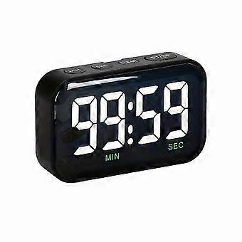 Portable Digital Stopwatch Magnetic Base Hanging Hole Adjustable Volume Brightness Large LCD Display