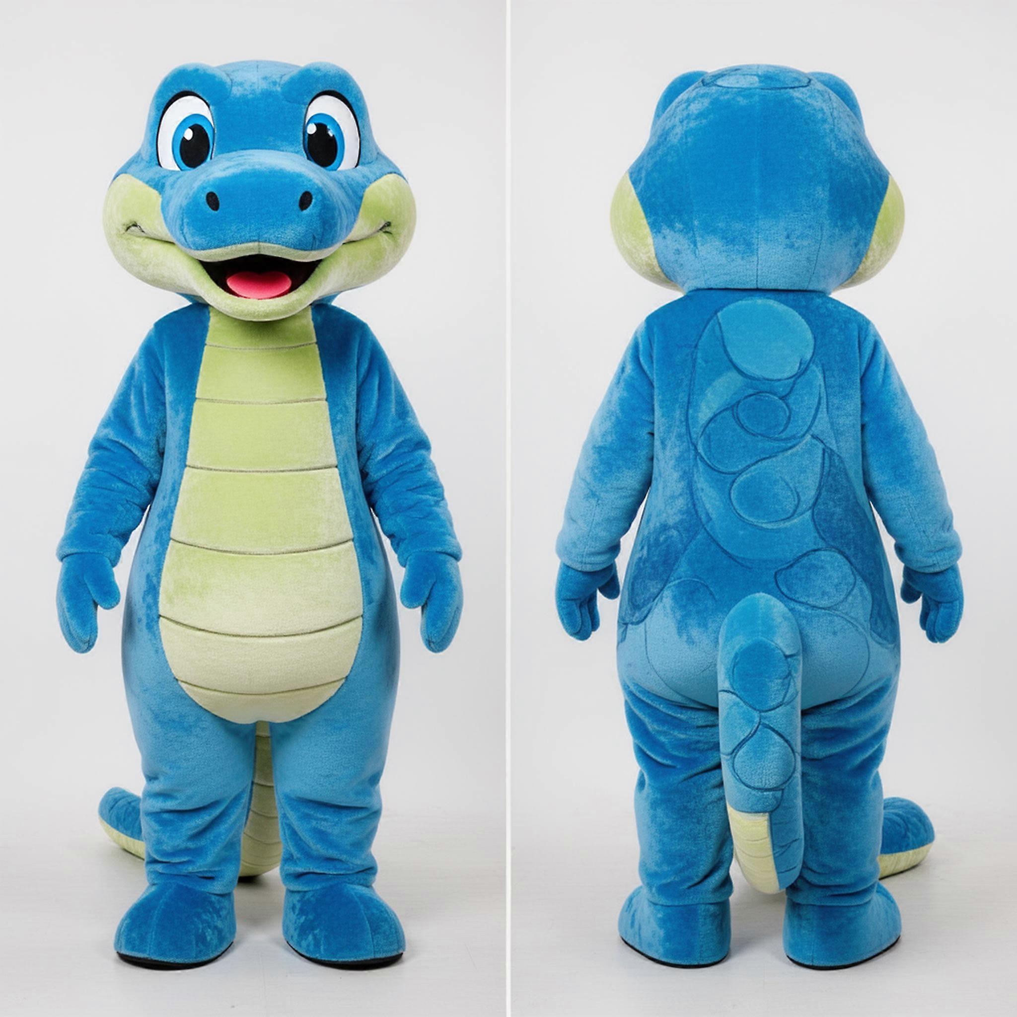 MASTICOT Blue Friendly Python Mascot