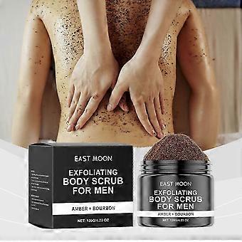 East Moon Amber Whisky Men's Body Scrub, Moisturizes Non-Greasy And Cleanses Pore-Free Skin-82