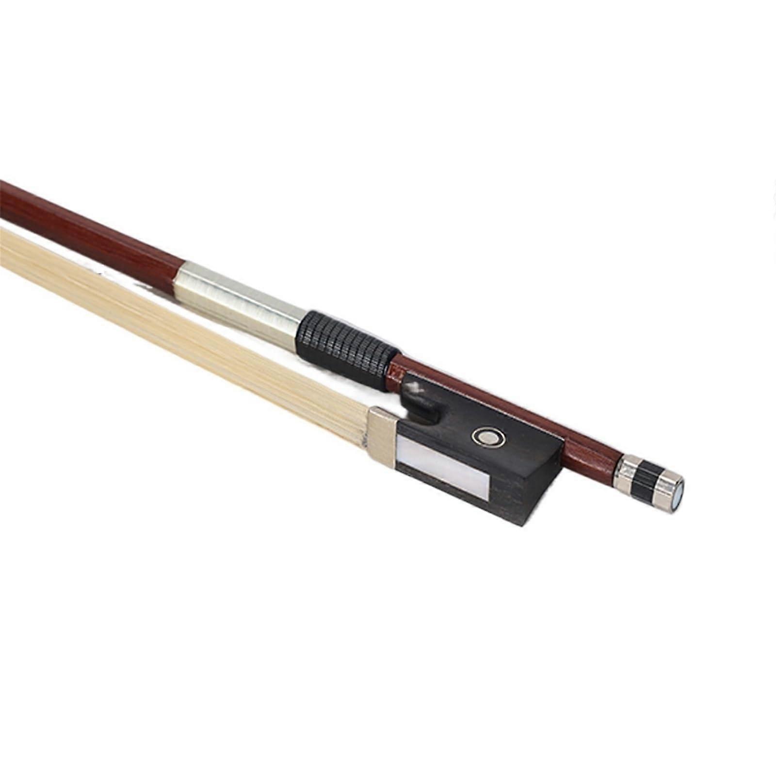 Professional Violin Bow 3/4 Size Octagonal Design for Students Beginners Consistent Performance