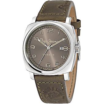 Pepe jeans howard Watch for Men Analog Quartz with Cowhide Bracelet R2351111004