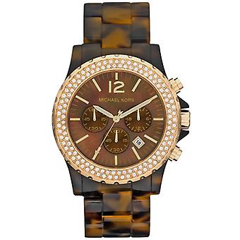 Mkors jet set sport Quartz Analog Women's Watch with MK5557 Plastic Bracelet
