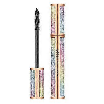 4D Seidenfaser-Mascara, Design mit Sternenhimmel-Muster, wasserfest, nicht verschmierend, für Frauen, 3er-Pack.
