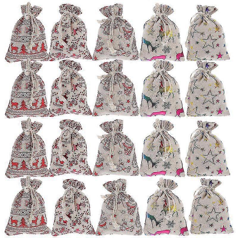 25pcs Christmas Candy Pouch