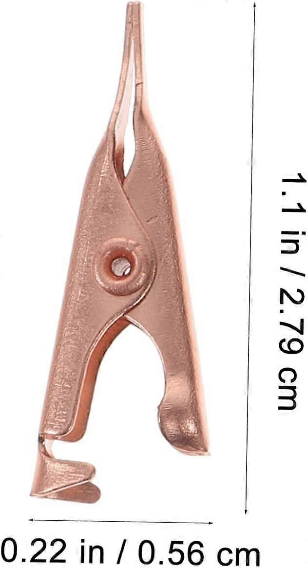 Copper Metal Alligator Clip 10pcs for Electrical Testing