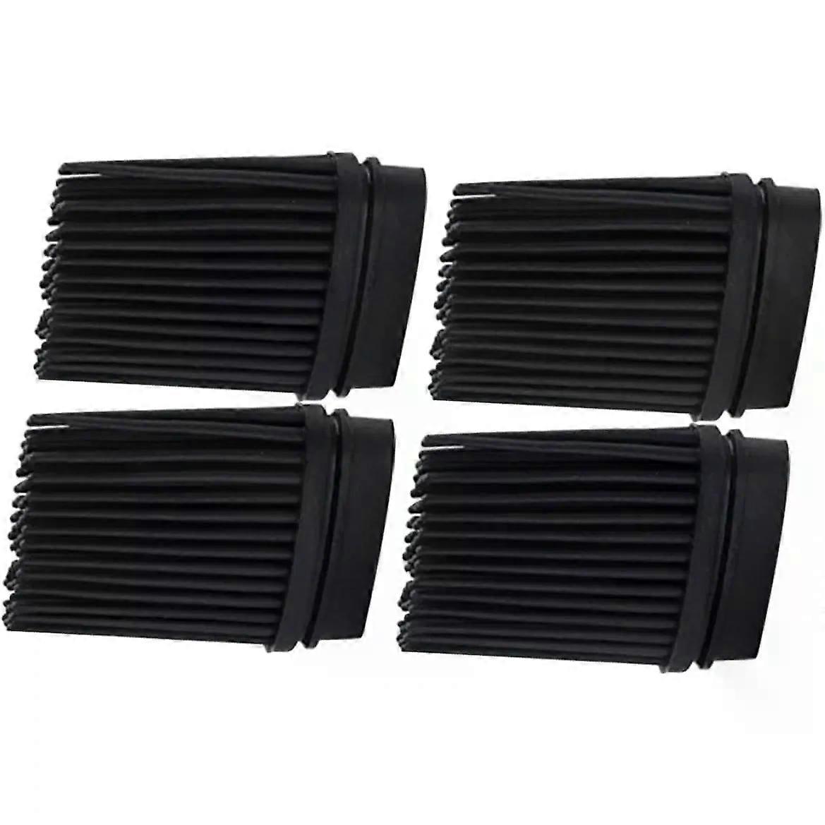 Pastry Brush Heads 4pcs Black for Cooking