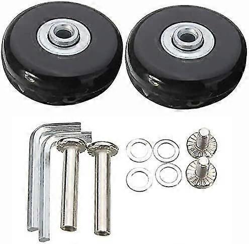 55mm Silent Rubber Swivel Casters