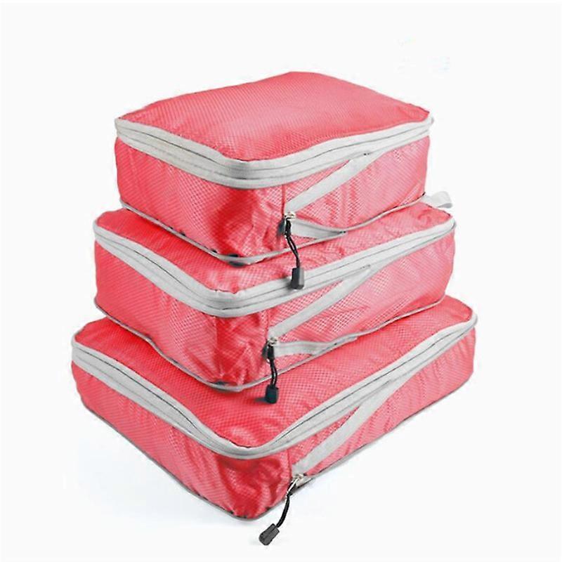 3PCS Dual-Zip Compression Organisers