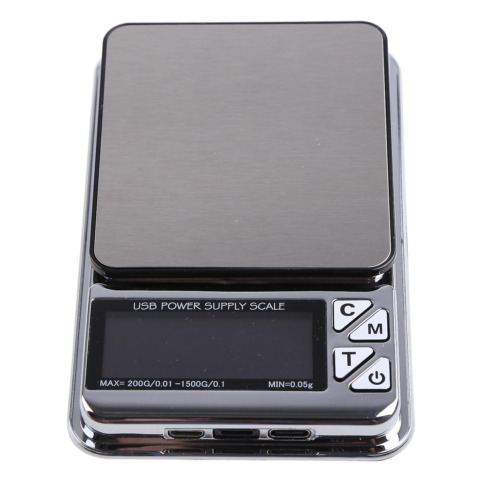 Pocket Scale with 7 Units Jewellery Weighing Scale LCD Display Tare Function