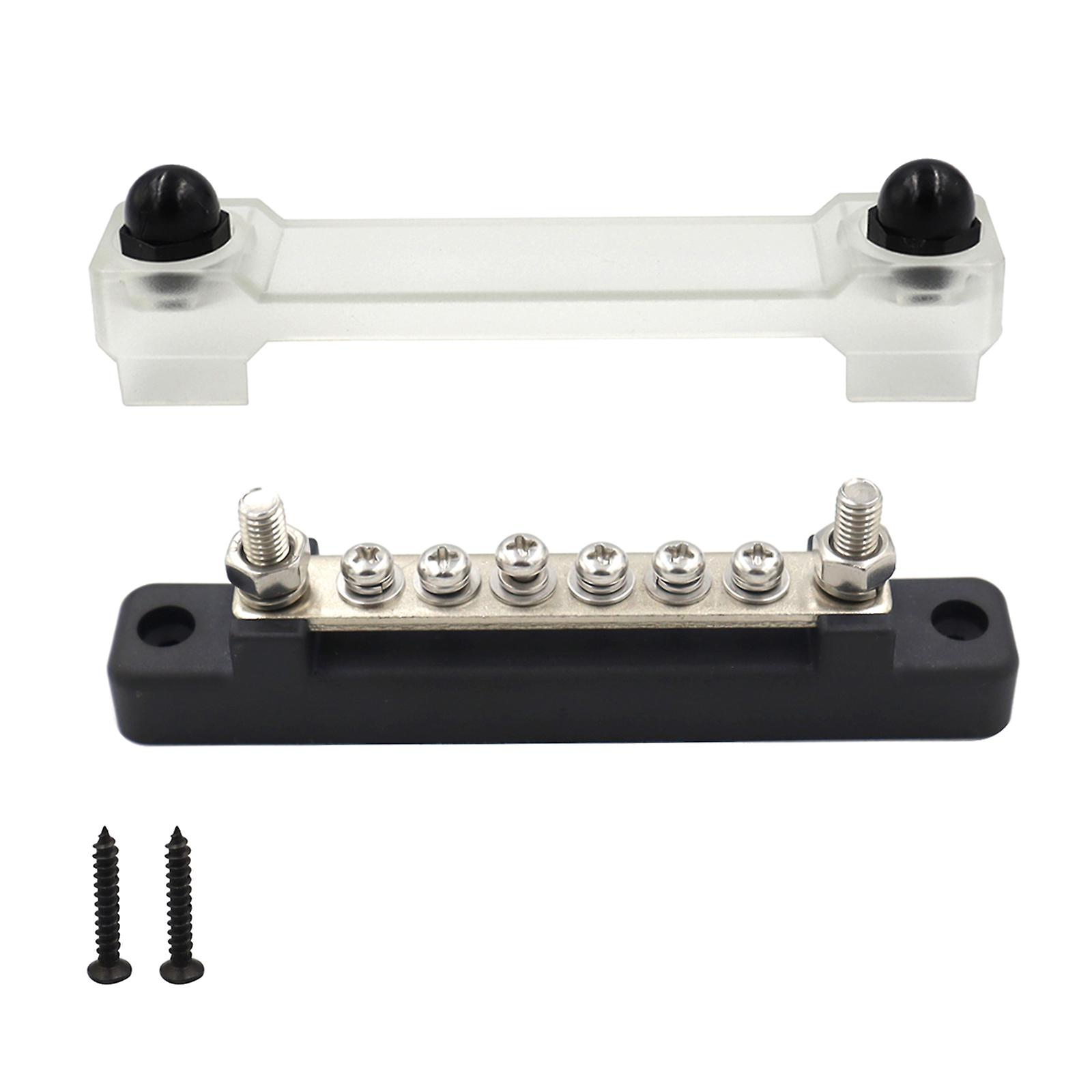 150a Universal Marine Car Rv Boat Busbar Power Distribution Block 6/12 Terminals