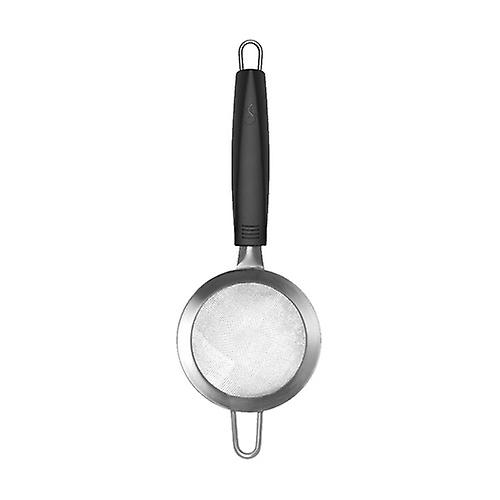 Medium stainless steel strainer 11.5 cm tango 1 unit (Black)