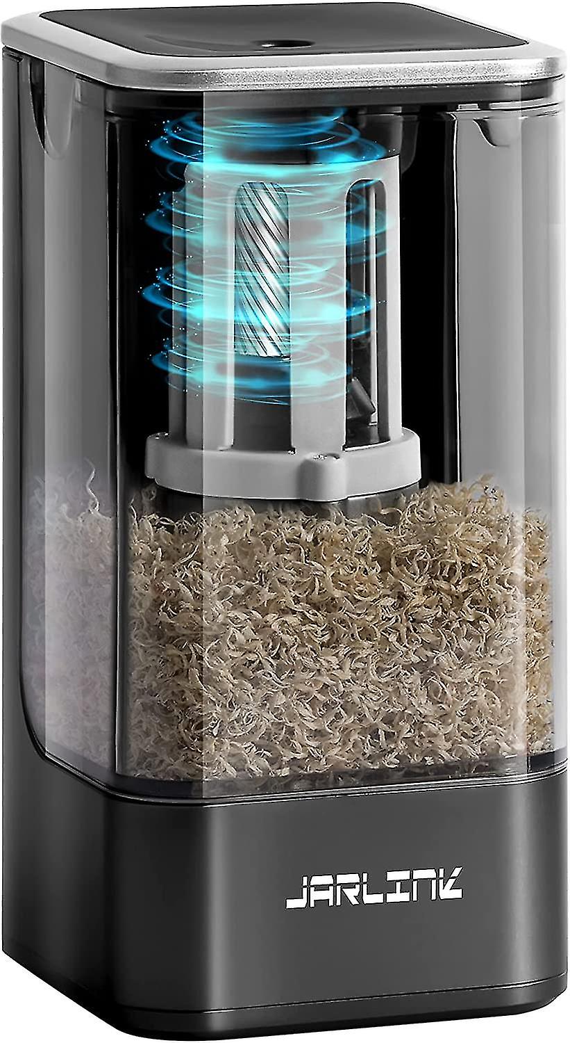 Electric Pencil Sharpener, Auto Stop Ac Adapter Operated Sharpener For No.2/colored Pencils(6-8mm), Portable For School Classroom/office/home