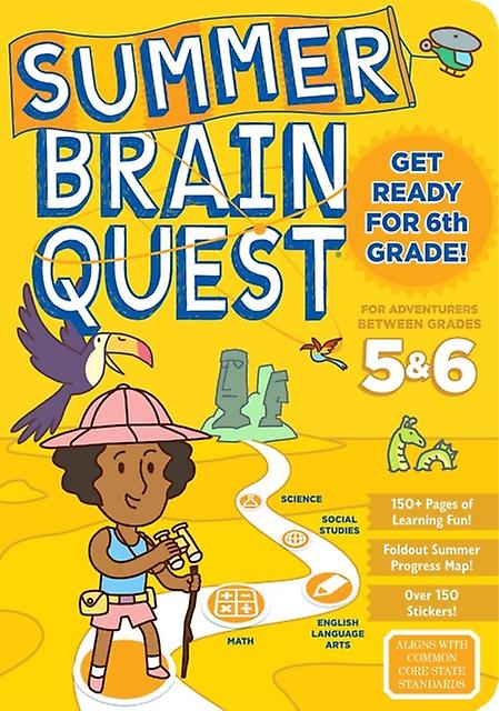 Summer Brain Quest Between Grades 5 6 by Workman Publishing Paperback Book