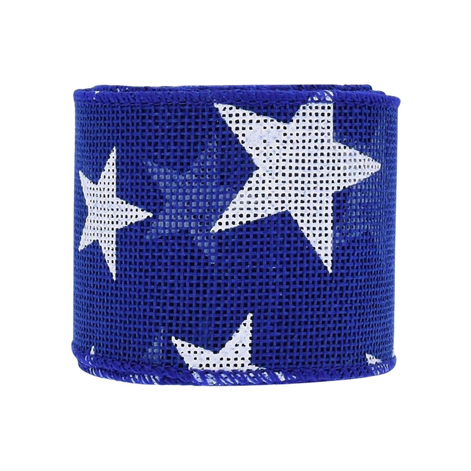 Wired Ribbons Pentagram Pattern for Scrapbooking Gift Wrapping Gift Basket