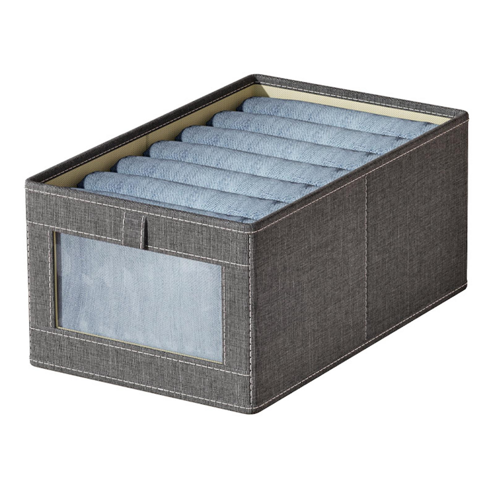 Visible Drawer Clothes Organizers Clothes Container With Handles For Wardrobe Shelf Under Bed