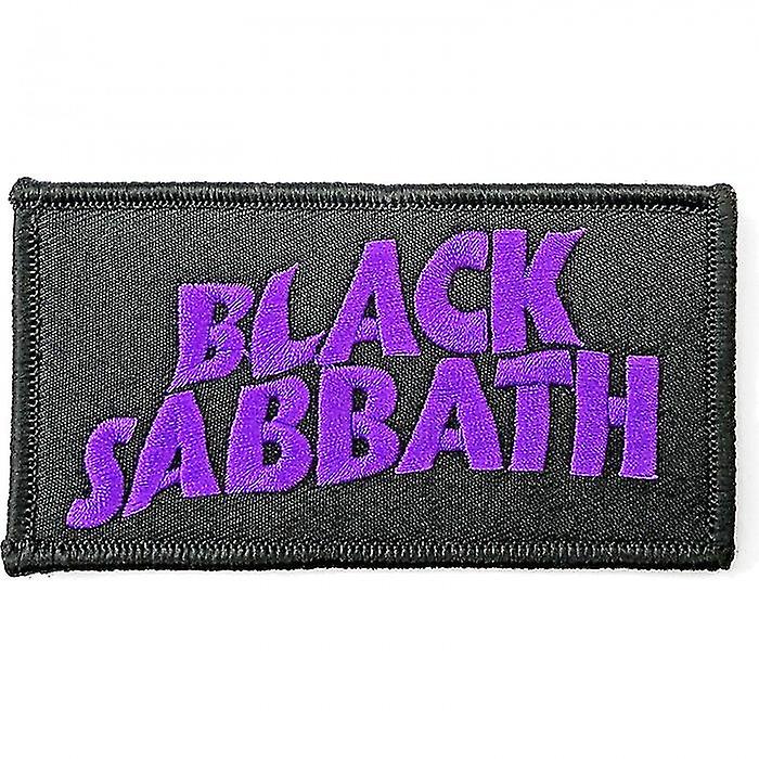 Black Sabbath aaltoileva logorauta laastarilla