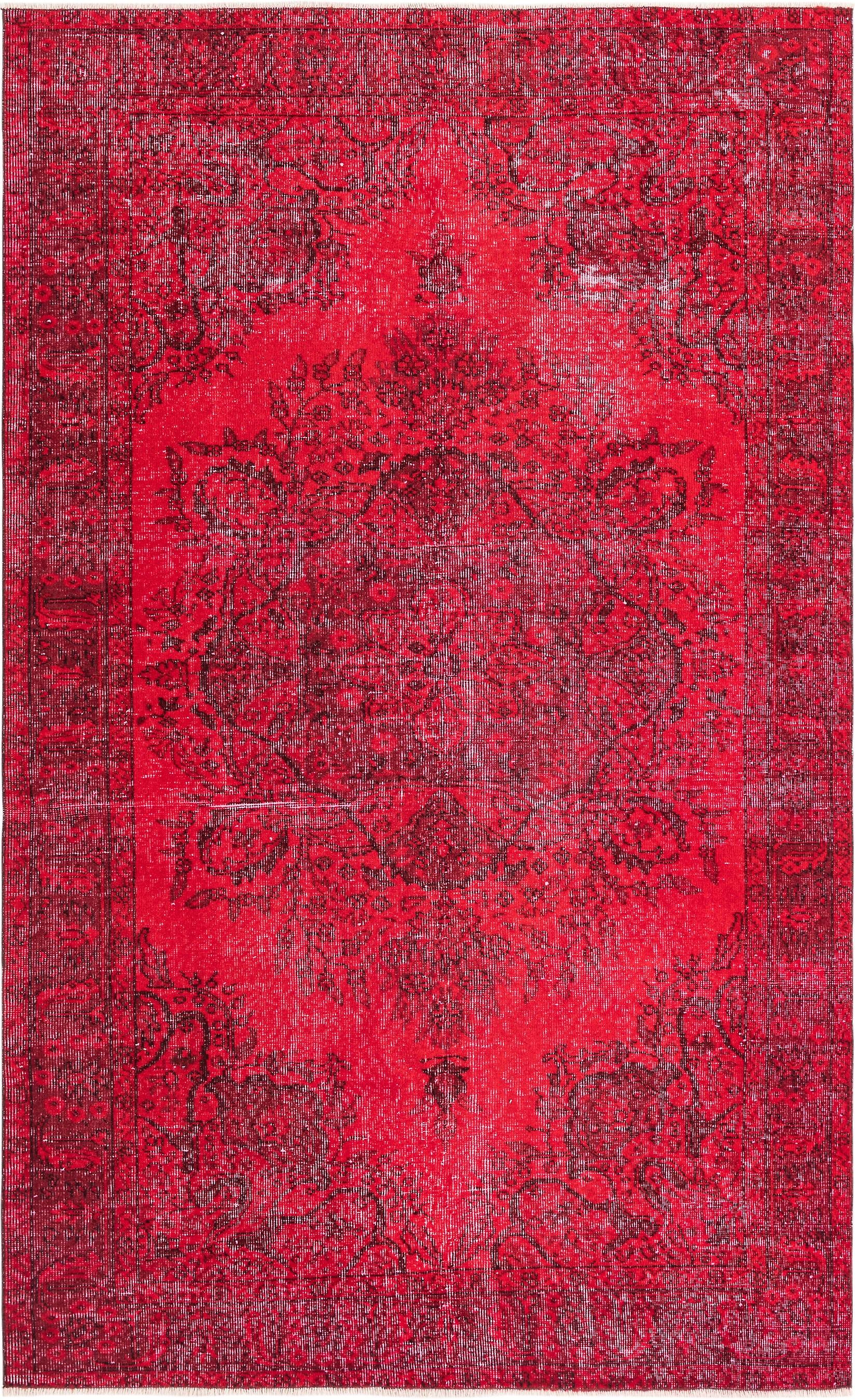 Hadorn Ultra Vintage 160x262 with Red Hand Made Turkey Rug