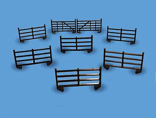 Model Scene 5085 Fences and Gates (x16) OO (1/76) Fences & hedges Scale model