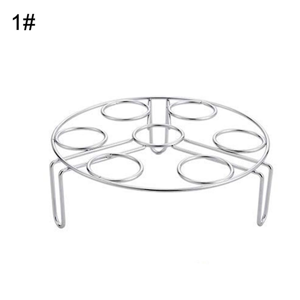 ZHOUBA Stainless Steel Egg Steamer Rack Bun Steamed Basket Home Kitchen Cooking Gadget