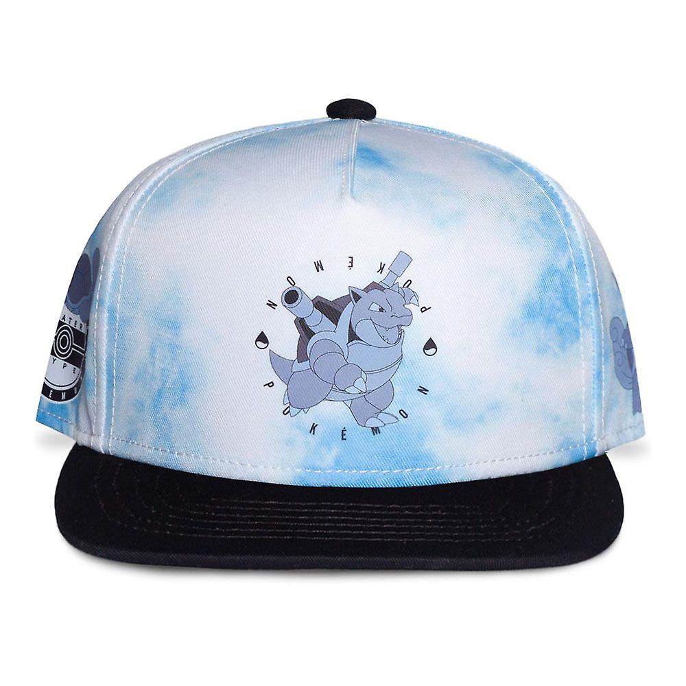 Pokemon blastoise snapback baseball cap, multi-colour