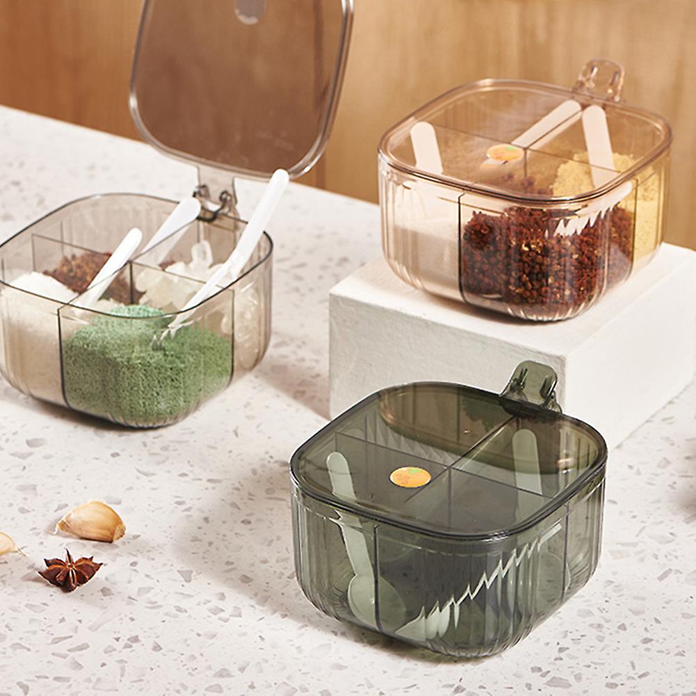 Condiment Container Seasoning Jars Multifunctional Spice Organizer for Kitchen