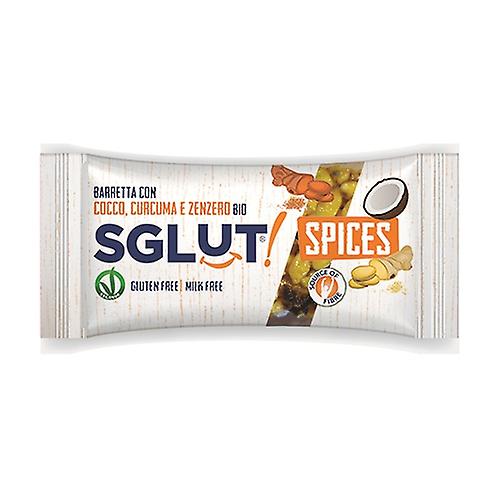 Gluten Free Coconut, Turmeric and Ginger Bar 25 g