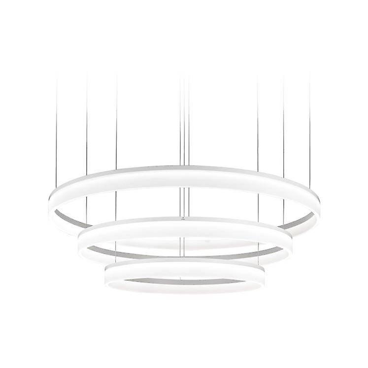 Integrated LED Large Ceiling Pendant Light White