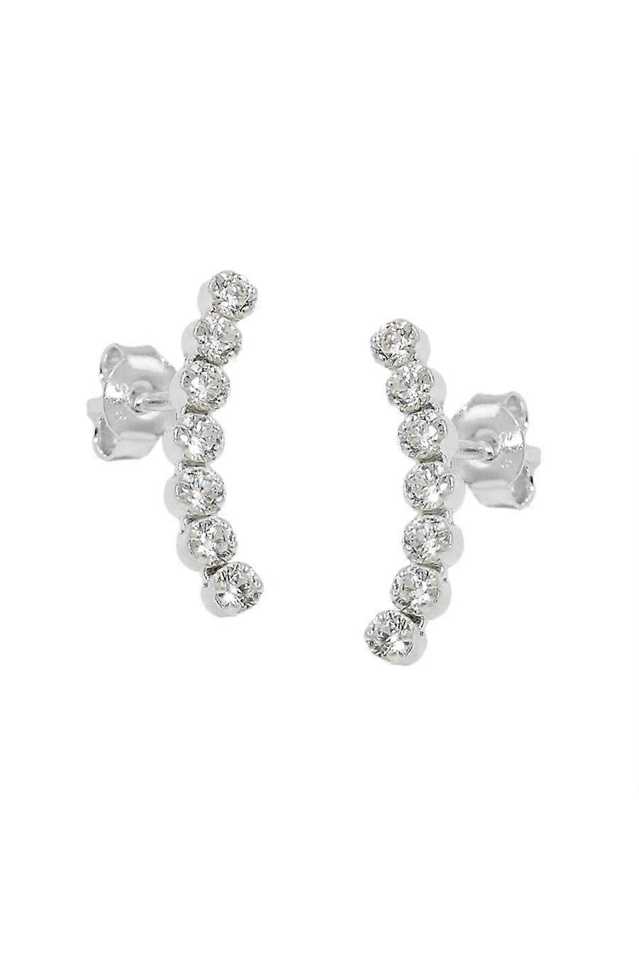 Earrings Studs Zirconia Silver 925 - Gl93760