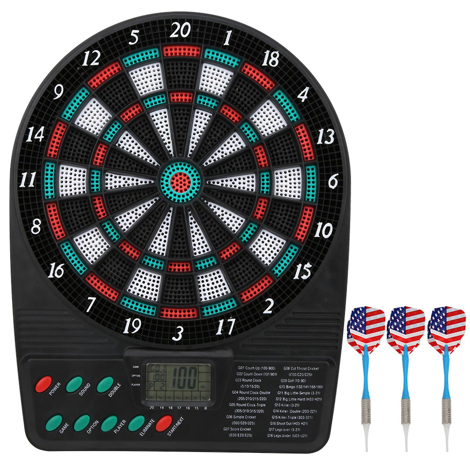 Electronic Dart Automatic Scoring Soft Dart Accessory Set Family Leisure Target Entertainment