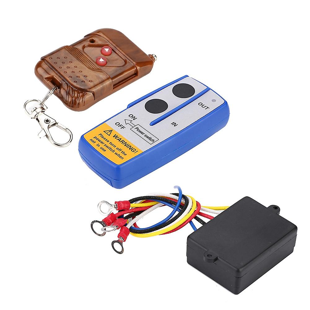 12V 50ft Universal Wireless Winch Remote Control Controller Kit for Car Truck