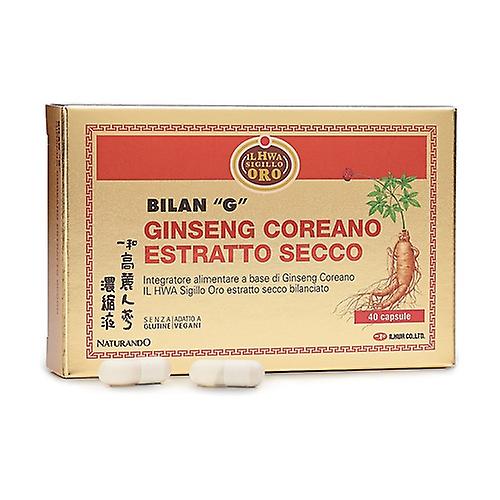 BilnaG dry extract of ginseng IL HWA 40 capsules