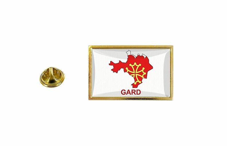pine pine pine badge pine pin-apos;s flag country map department gard