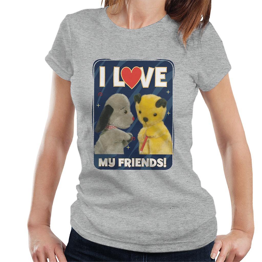 Sooty I Love My Friends Women's T-Shirt